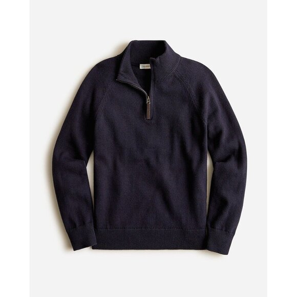 NWT Crewcuts Boys' Cotton Cashmere 1/2 Zip Sweater AZ753 Size Small 6-7 $65 - Picture 1 of 8